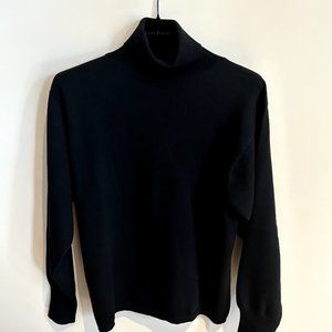 Selina Black Batwing Turtleneck (M)